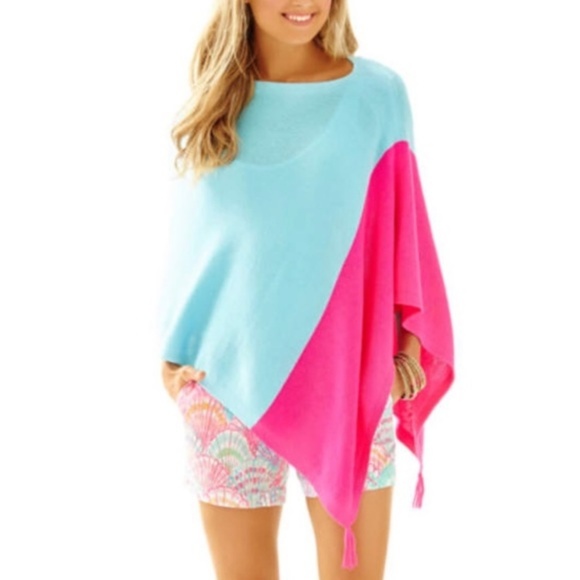 Lilly Pulitzer Accessories - NWT Lilly Pulitzer Resort Colorblock Kinnon Wrap